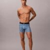 Grafik Monogram Mikrofiber Streç Boxer Brief Grafik Monogram Mikrofiber Streç Boxer Brief
