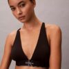 Grafik Monogram Mikrofiber Streç Hafif Astarlı Üçgen Bralette Grafik Monogram Mikrofiber Streç Hafif Astarlı Üçgen Bralette