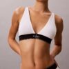 Grafik Monogram Mikrofiber Streç Hafif Astarlı Üçgen Bralette Grafik Monogram Mikrofiber Streç Hafif Astarlı Üçgen Bralette