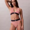 Grafik Monogram Mikrofiber Streç Hafif Astarlı Üçgen Bralette Grafik Monogram Mikrofiber Streç Hafif Astarlı Üçgen Bralette