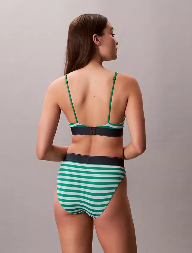 Grafik Monogram Mikrofiber Streç Hafif Astarlı Üçgen Bralette Grafik Monogram Mikrofiber Streç Hafif Astarlı Üçgen Bralette