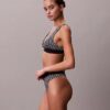 Grafik Monogram Mikrofiber Streç Hafif Astarlı Üçgen Bralette Grafik Monogram Mikrofiber Streç Hafif Astarlı Üçgen Bralette