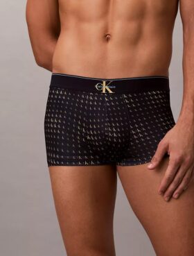 Grafik Monogram Mikrofiber Streç Low Rise Trunk Grafik Monogram Mikrofiber Streç Low Rise Trunk