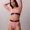 Grafik Monogram Mikrofiber Streç Thong