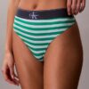Grafik Monogram Mikrofiber Streç Thong