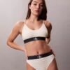 Grafik Monogram Mikrofiber Streç Thong