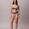 Grafik Monogram Mikrofiber Streç Unlined Bralette Grafik Monogram Mikrofiber Streç Unlined Bralette