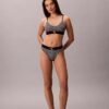 Grafik Monogram Mikrofiber Streç Unlined Bralette Grafik Monogram Mikrofiber Streç Unlined Bralette