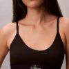 Grafik Monogram Mikrofiber Streç Unlined Bralette Grafik Monogram Mikrofiber Streç Unlined Bralette