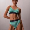 Grafik Monogram Mikrofiber Streç Unlined Bralette Grafik Monogram Mikrofiber Streç Unlined Bralette