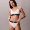 Grafik Monogram Mikrofiber Streç Unlined Bralette Grafik Monogram Mikrofiber Streç Unlined Bralette