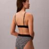 Grafik Monogram Mikrofiber Streç Unlined Bralette Grafik Monogram Mikrofiber Streç Unlined Bralette