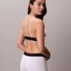 Grafik Monogram Mikrofiber Streç Unlined Bralette Grafik Monogram Mikrofiber Streç Unlined Bralette