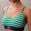 Grafik Monogram Mikrofiber Streç Unlined Bralette Grafik Monogram Mikrofiber Streç Unlined Bralette