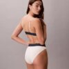 Grafik Monogram Mikrofiber Streç Yüksek Bel Bikini Grafik Monogram Mikrofiber Streç Yüksek Bel Bikini