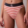 Grafik Monogram Mikrofiber Streç Yüksek Bel Bikini Grafik Monogram Mikrofiber Streç Yüksek Bel Bikini