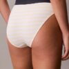 Grafik Monogram Mikrofiber Streç Yüksek Bel Bikini Grafik Monogram Mikrofiber Streç Yüksek Bel Bikini