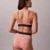Grafik Monogram Mikrofiber Streç Yüksek Bel Bikini Grafik Monogram Mikrofiber Streç Yüksek Bel Bikini