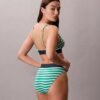 Grafik Monogram Mikrofiber Streç Yüksek Bel Bikini Grafik Monogram Mikrofiber Streç Yüksek Bel Bikini