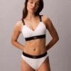 Grafik Monogram Mikrofiber Streç Yüksek Bel Bikini Grafik Monogram Mikrofiber Streç Yüksek Bel Bikini