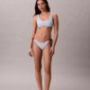 Grafik Monogramlı Yan Bağlamalı Bikini Alt Giyim Grafik Monogramlı Yan Bağlamalı Bikini Alt Giyim