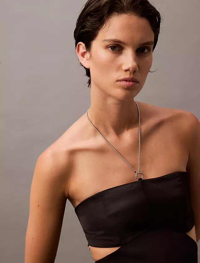 Halter Kesim Mini Elbise Halter Kesim Mini Elbise