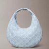 Her Yüzünde Amblem Logolu Denim Hobo Çanta