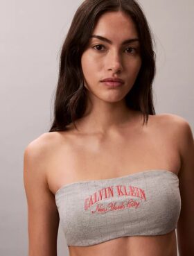Heritage Classic Cotton Stretch Hafif Astarlı Bandeau Bralette
