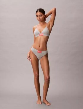 Heritage Classic Cotton Stretch Hafif Astarlı Üçgen Bralette