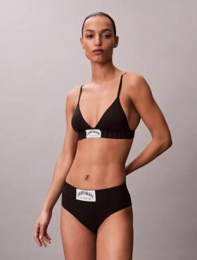 Heritage Classic Cotton Stretch Hafif Astarlı Üçgen Bralette