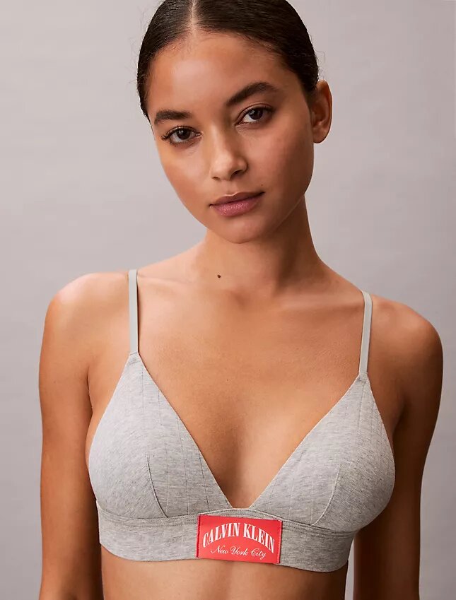 Heritage Classic Cotton Stretch Hafif Astarlı Üçgen Bralette Heritage Classic Cotton Stretch Hafif Astarlı Üçgen Bralette