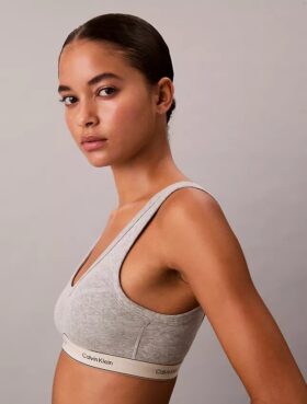 Heritage Cotton Stretch Hafif Astarlı Üçgen Bralette