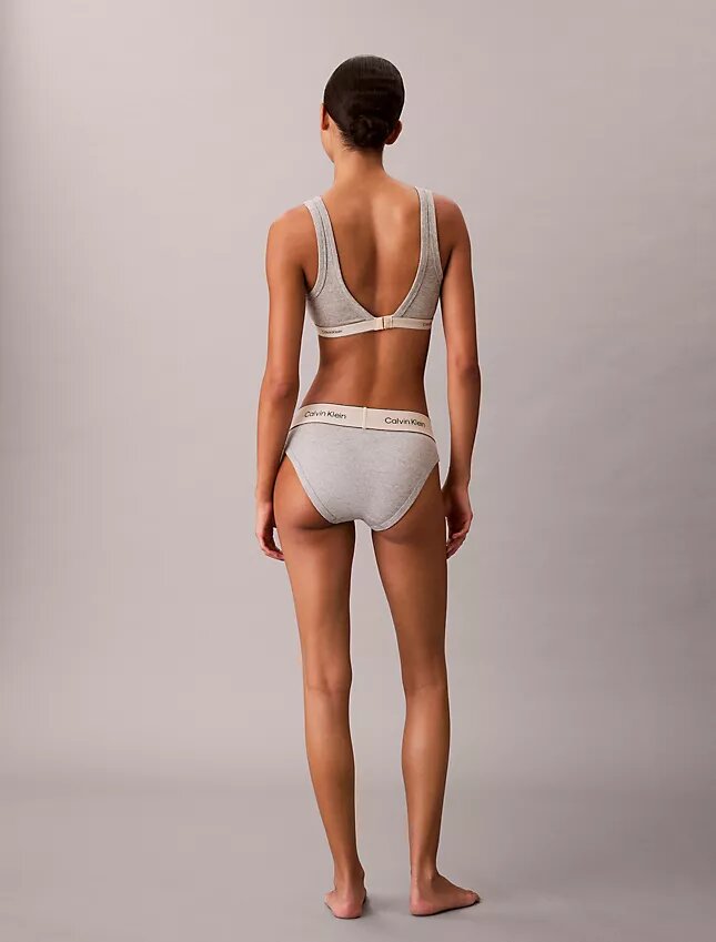 Heritage Cotton Stretch Hafif Astarlı Üçgen Bralette Heritage Cotton Stretch Hafif Astarlı Üçgen Bralette