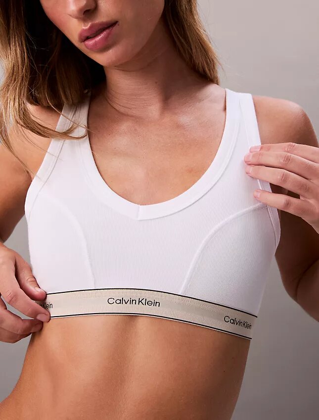 Heritage Cotton Stretch Hafif Astarlı Üçgen Bralette Heritage Cotton Stretch Hafif Astarlı Üçgen Bralette