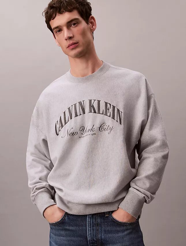 Heritage Klasik Havlu Dokuma Rahat Sweatshirt Heritage Klasik Havlu Dokuma Rahat Sweatshirt