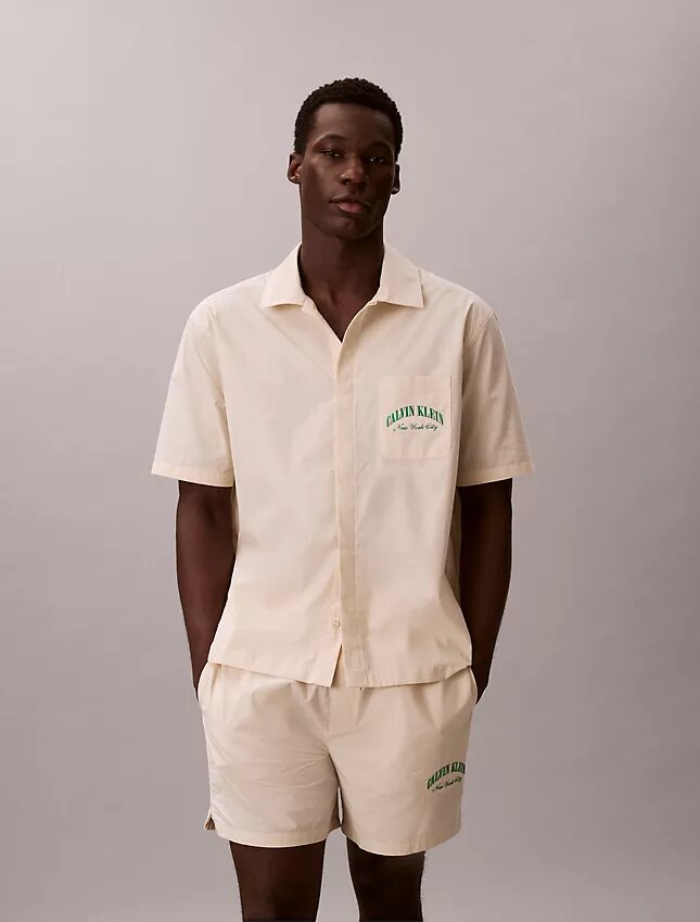 Heritage Klasik Pamuklu Poplin Pijama Gömleği Heritage Klasik Pamuklu Poplin Pijama Gömleği