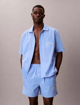 Heritage Klasik Pamuklu Poplin Pijama Gömleği