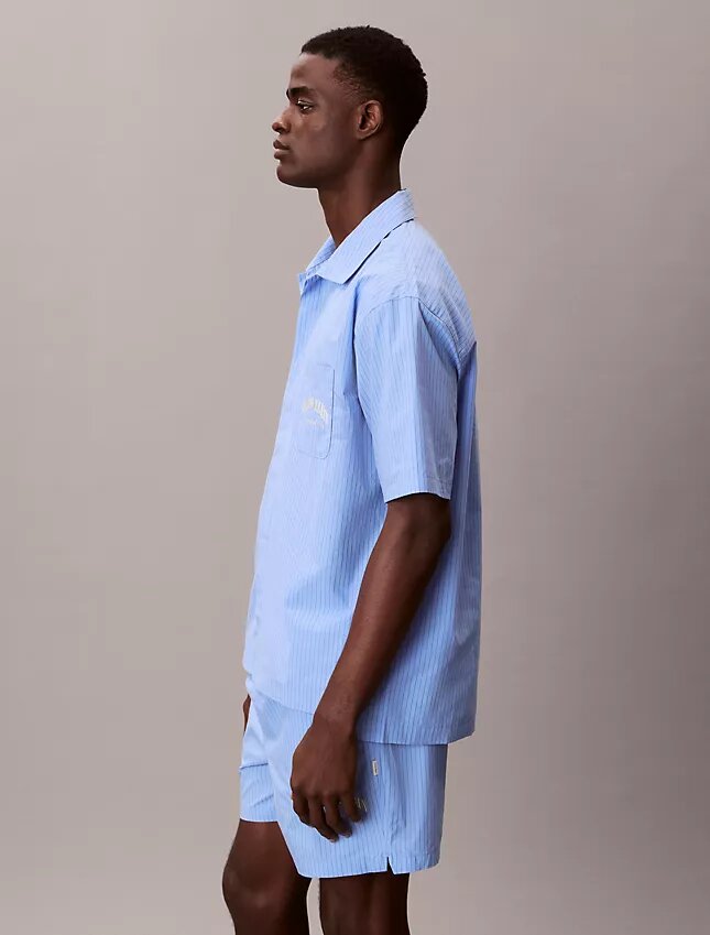 Heritage Klasik Pamuklu Poplin Pijama Gömleği Heritage Klasik Pamuklu Poplin Pijama Gömleği