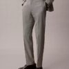Houndstooth Dar Kesim Pantolon