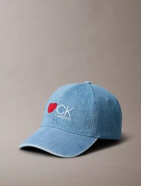 I Love CK Be Grafik Denim Şapka