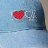 I Love CK Be Grafik Denim Şapka I Love CK Be Grafik Denim Şapka