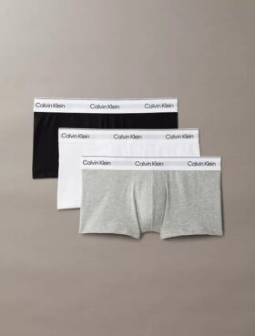 Icon Cotton Stretch 3’lü Paket Low Rise Trunk