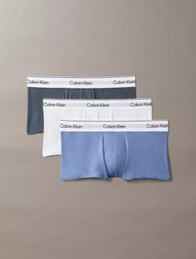 Icon Cotton Stretch 3’lü Paket Low Rise Trunk