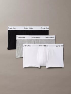 Icon Cotton Stretch 3’lü Paket Low Rise Trunk