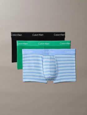 Icon Cotton Stretch 3’lü Paket Low Rise Trunk