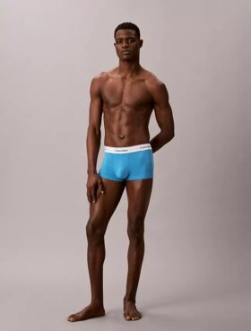 Icon Cotton Stretch 3’lü Paket Low Rise Trunk