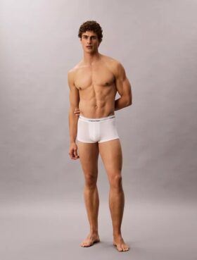 Icon Cotton Stretch 3’lü Paket Low Rise Trunk