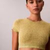 Icon Cotton Stretch Hafif Astarlı T-Shirt Bralette
