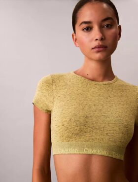 Icon Cotton Stretch Hafif Astarlı T-Shirt Bralette