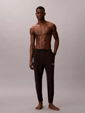 Icon Cotton Stretch Monologo Uyku Jogger Pantolonu